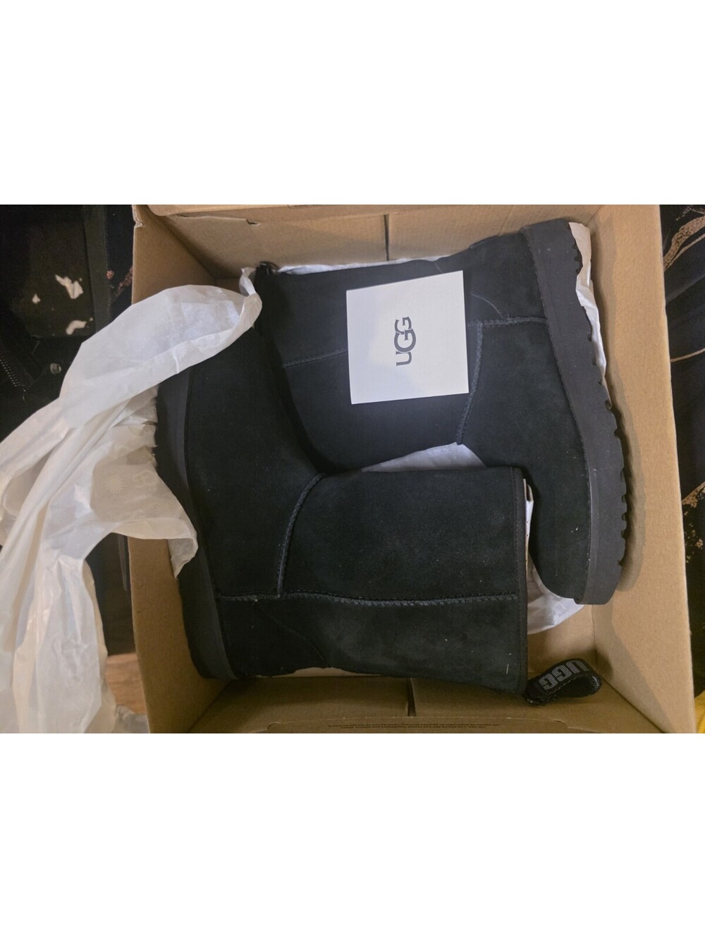 UGG Classic Short II Women's Boots - Black (1016223BLK) Never worn New With Box.